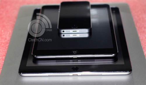 Cận cảnh iPad mini 2 và iPad5 Cận cảnh iPad mini 2 và iPad5